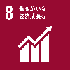 目標8: 働きがいも経済成長も